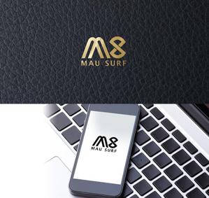 panni ()さんのサーフショップ『MAU SURF』のロゴへの提案