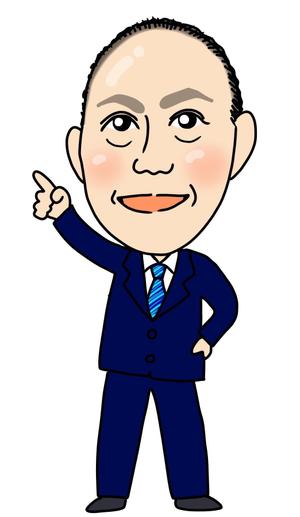 サクラケイ｜LP・ホームページ制作 (sukoike)さんのパチンコ店　店長様のイラストを作成してもらいたいです。への提案
