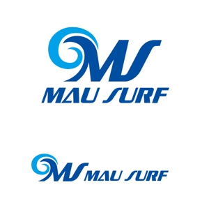 k_press ()さんのサーフショップ『MAU SURF』のロゴへの提案