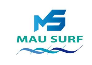 suzuki yuji (s-tokai)さんのサーフショップ『MAU SURF』のロゴへの提案