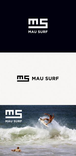 tanaka10 (tanaka10)さんのサーフショップ『MAU SURF』のロゴへの提案