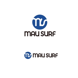  K-digitals (K-digitals)さんのサーフショップ『MAU SURF』のロゴへの提案