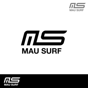 Qitian (Qitian)さんのサーフショップ『MAU SURF』のロゴへの提案