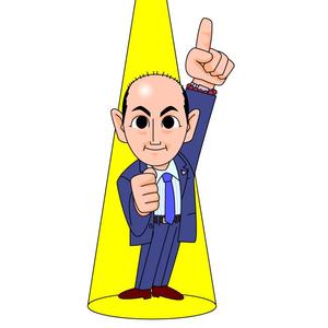 ima_gogo (ima_gogo)さんのパチンコ店　店長様のイラストを作成してもらいたいです。への提案