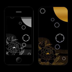 4 o'clock (4oclock)さんの伝統工芸：蒔絵iPhoneカバー用のイラスト制作への提案