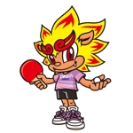 kosei (kosei)さんの卓球プロチームのマスコットキャラクターデザインへの提案
