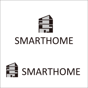 t-design (t-design-874)さんの住宅会社「SMARTHOME」のロゴ、書体への提案