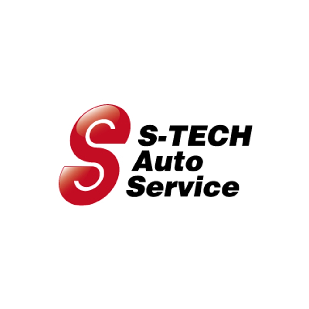 「S-TECH Auto Service」のロゴ作成