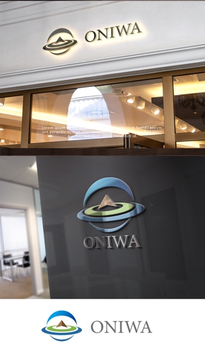 NJONESKYDWS (NJONES)さんのプライベートキャンプ＆イベントスペース「ONIWA」のロゴへの提案