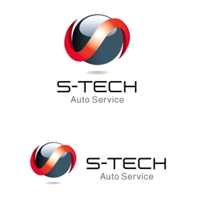 angie design (angie)さんの「S-TECH Auto Service」のロゴ作成への提案