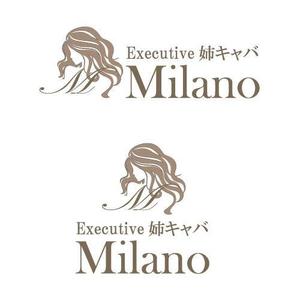 大西康雄 (PALLTER)さんの姉キャバ「Milano」のロゴへの提案