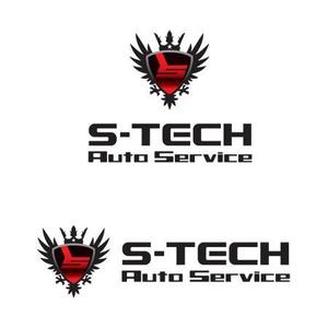 さんの「S-TECH Auto Service」のロゴ作成への提案