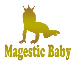 koboremixさんの「MAGESTIC BABY」のロゴ作成への提案