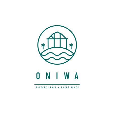 kuro028 (kuro028)さんのプライベートキャンプ＆イベントスペース「ONIWA」のロゴへの提案