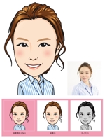 tsune_tsune (tsune_tsune)さんの親切そうな広告制作者（女性）の似顔絵への提案