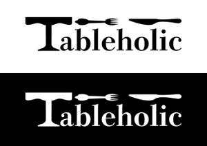 TRdesign (takaray)さんのテーブル・パーティーコーディネート　サイト　”Tableholic"　のロゴへの提案