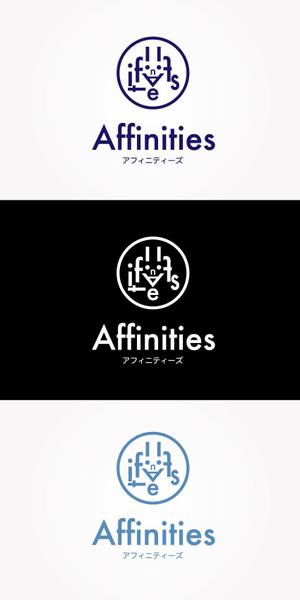 red3841 (red3841)さんのMBA留学予備校や心理学NLP講座校を提供する「株式会社アフィニティーズ」のロゴへの提案