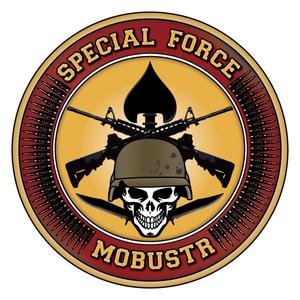 Knicrさんのサバゲチーム「SPECIAL-FORCE MOBUSTR」のロゴ作成への提案