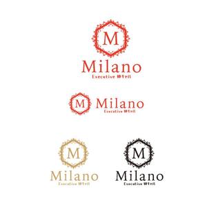  K-digitals (K-digitals)さんの姉キャバ「Milano」のロゴへの提案