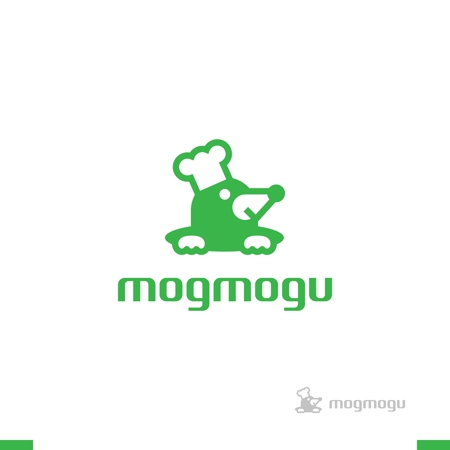 akitaken (akitaken)さんの飲食の集客サービス「mogmogu（もぐもぐ）」のロゴへの提案