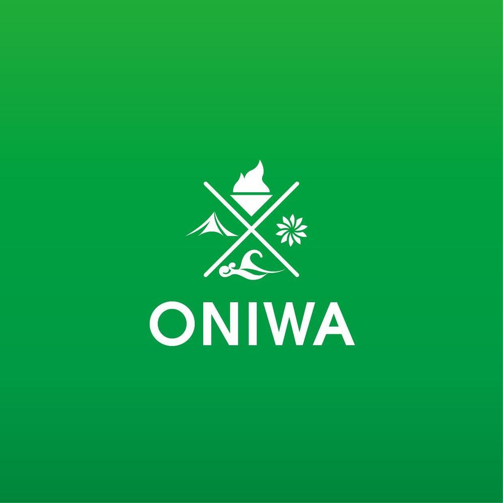 プライベートキャンプ＆イベントスペース「ONIWA」のロゴ