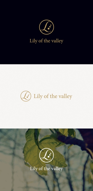 tanaka10 (tanaka10)さんの【メイドカフェのロゴ】クラシックスタイルの「Lily of the valley 」のロゴデザインへの提案