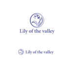  K-digitals (K-digitals)さんの【メイドカフェのロゴ】クラシックスタイルの「Lily of the valley 」のロゴデザインへの提案