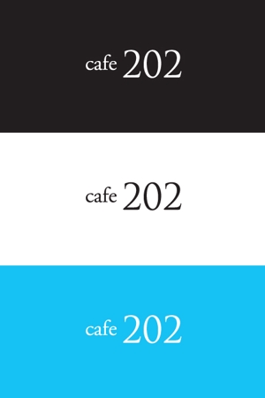 RDO@グラフィックデザイン (anpan_1221)さんの「cafe 202」のロゴ募集への提案