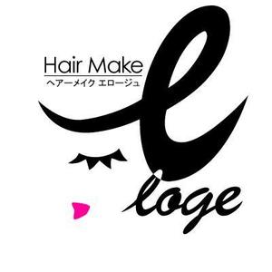 chiitaさんのヘアー、メイク専門店のロゴ、製作への提案