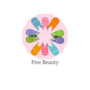 さくらの木 (fukurowman)さんのヨガ、ピラティススタジオ(Five Beauty)のロゴへの提案