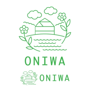 こいけぜん (ZenKoike)さんのプライベートキャンプ＆イベントスペース「ONIWA」のロゴへの提案