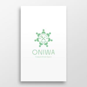 doremi (doremidesign)さんのプライベートキャンプ＆イベントスペース「ONIWA」のロゴへの提案