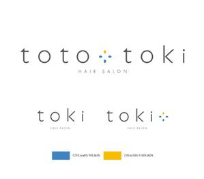 郷山志太 (theta1227)さんの美容室2店舗目オープン「toki」のロゴデザイン依頼への提案