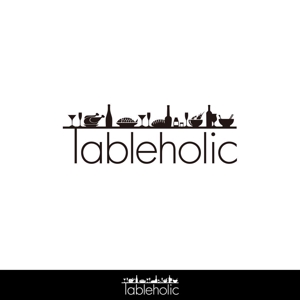 le_cheetah (le_cheetah)さんのテーブル・パーティーコーディネート　サイト　”Tableholic"　のロゴへの提案