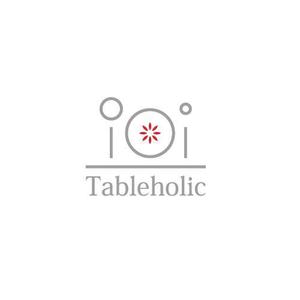 コトブキヤ (kyo-mei)さんのテーブル・パーティーコーディネート　サイト　”Tableholic"　のロゴへの提案