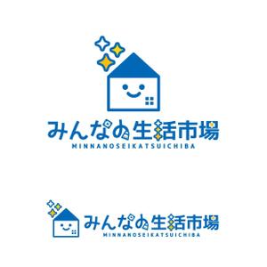 mu_cha (mu_cha)さんのハウスクリーニングサイト「みんなの生活市場」のロゴ作成への提案