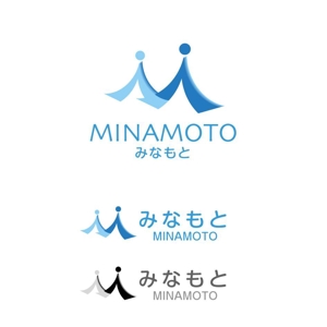 u-ko (u-ko-design)さんの「ミナモトサービス有限会社」のロゴ作成への提案