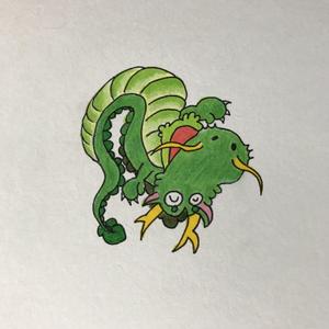 gurfa_yume (yume_kashira)さんのドラゴン(竜)のキャラクターデザインへの提案