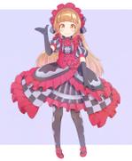 なしさば (cge3721)さんのゴシック風の女の子のキャラクターデザインへの提案