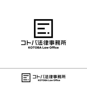 STUDIO ROGUE (maruo_marui)さんの「コトバ法律事務所」のロゴへの提案
