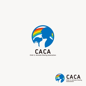 edesign213 (edesign213)さんの子供や不幸な動物たちのための支援活動団体「CACA」のロゴ (商標登録予定なし)への提案
