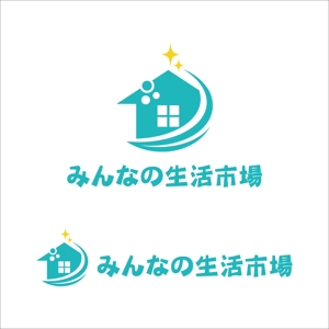 crawl (sumii430)さんのハウスクリーニングサイト「みんなの生活市場」のロゴ作成への提案