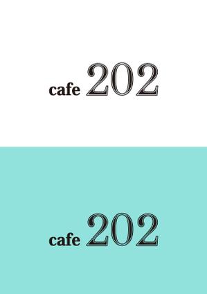 esdesign (precurered)さんの「cafe 202」のロゴ募集への提案