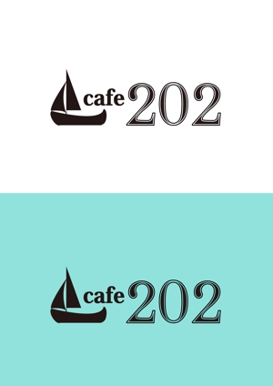 esdesign (precurered)さんの「cafe 202」のロゴ募集への提案