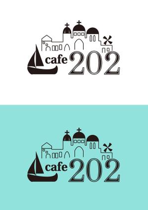 esdesign (precurered)さんの「cafe 202」のロゴ募集への提案