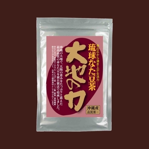 works_omiさんの沖縄県産　赤なたまめ茶のシールデザイン募集！への提案
