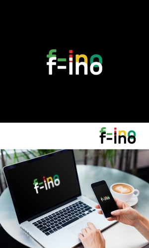 adデザイン (adx_01)さんの音楽制作ユニット「f-ino」のロゴへの提案