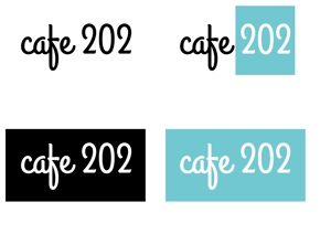 THREEWHEELS (threewheels)さんの「cafe 202」のロゴ募集への提案