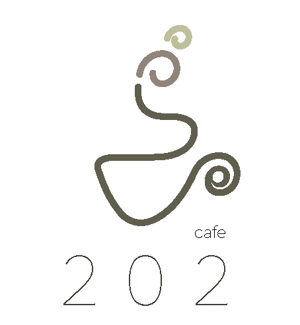 arc design (kanmai)さんの「cafe 202」のロゴ募集への提案