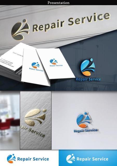 hayate_design ()さんの九州・沖縄にある設備工事会社　株式会社リペアサービス　のロゴへの提案